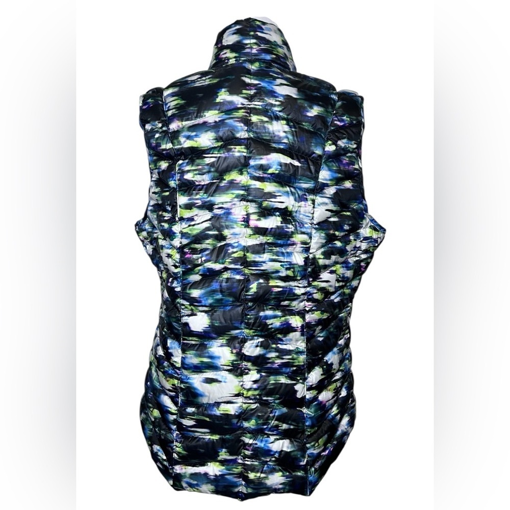 TANGERINE NWT Womens 2XL Vibrant Multicolor Quilted Puffer Vest Lightweight Zip - Picture 3 of 11